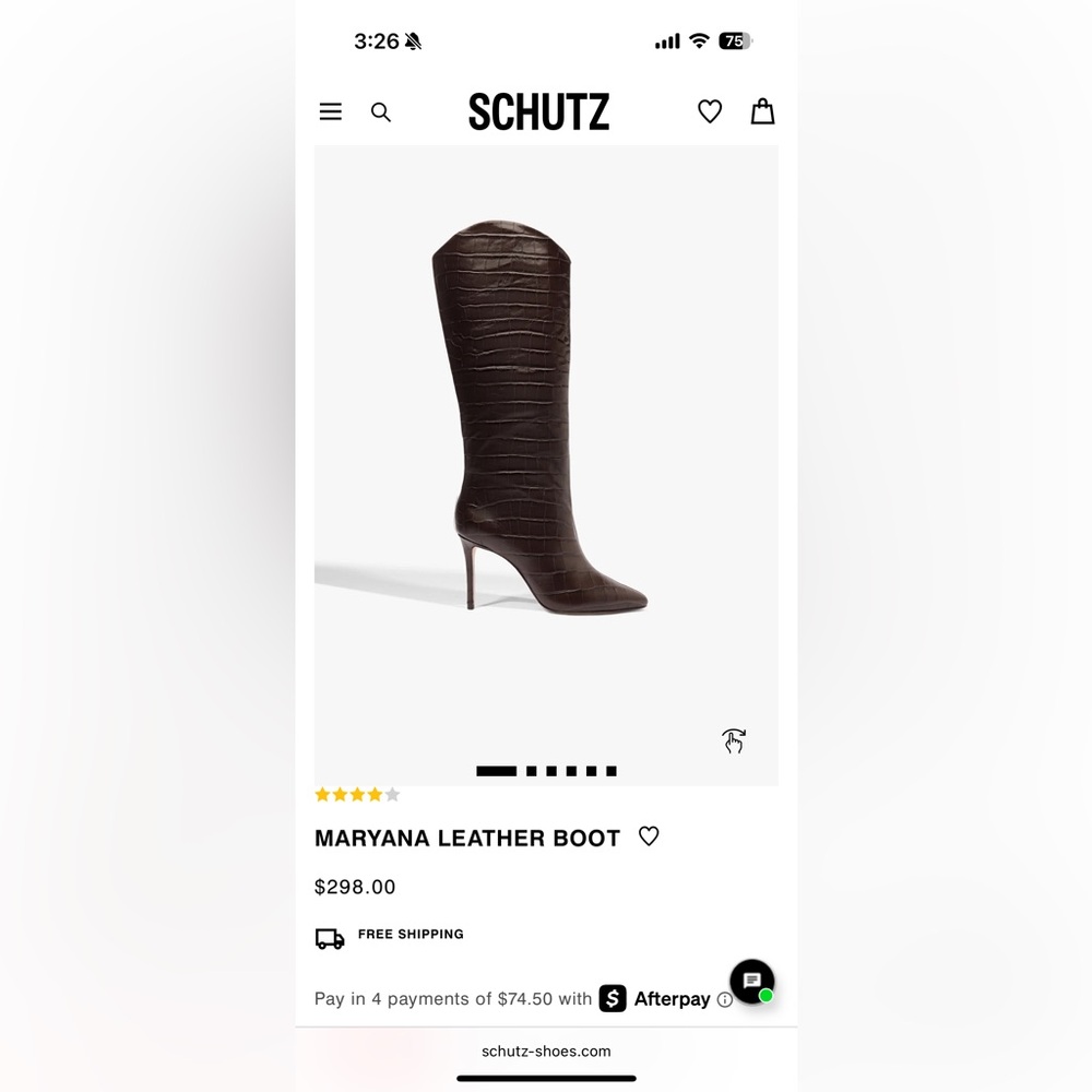 NWT: Schutz Maryana Boot
